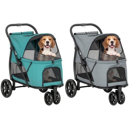 Pawhut wheel pet stroller - wheel,